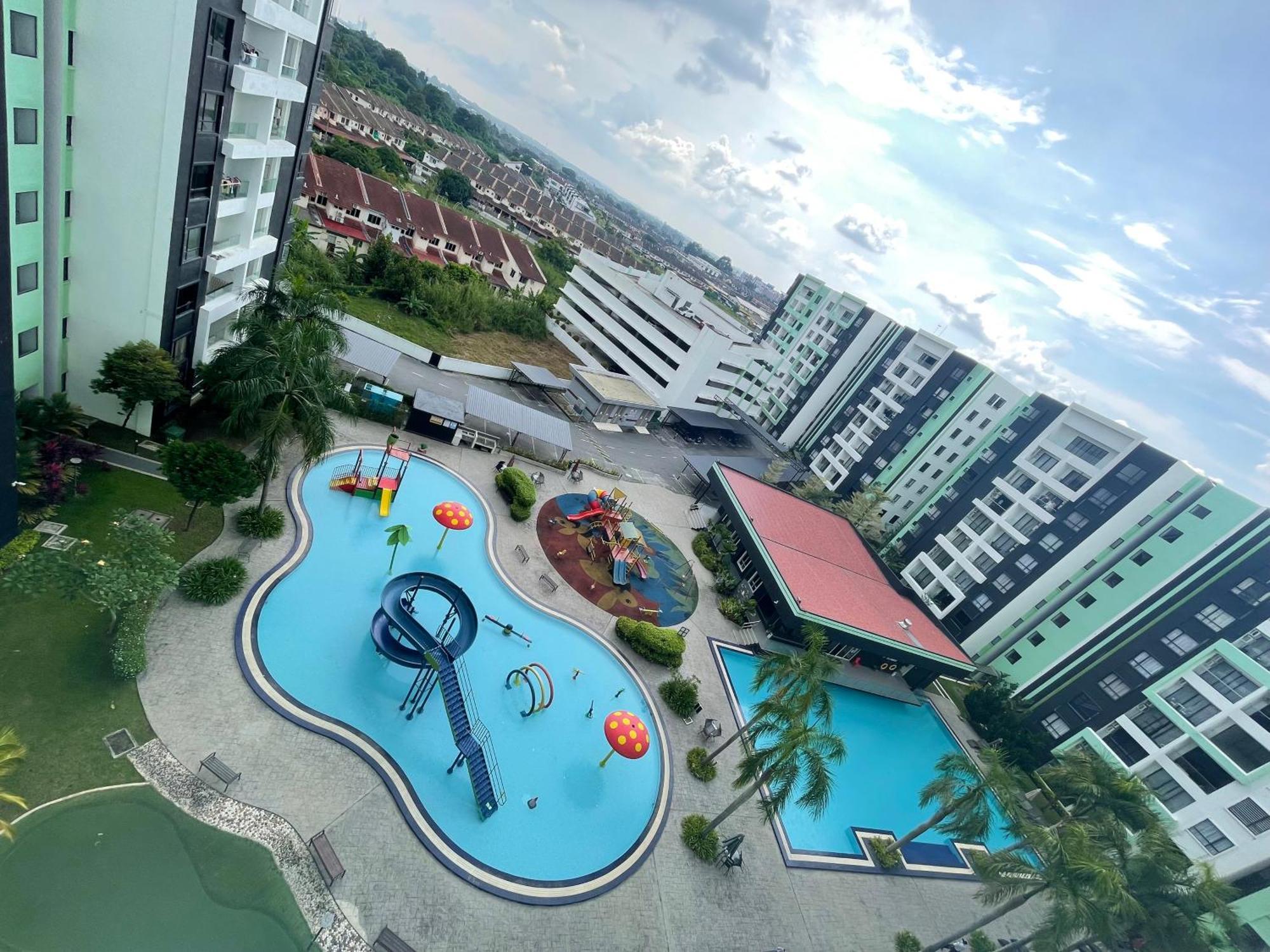 Ipoh Waterpark Manhattan Premium Suites By Iwh Suites Ruang foto