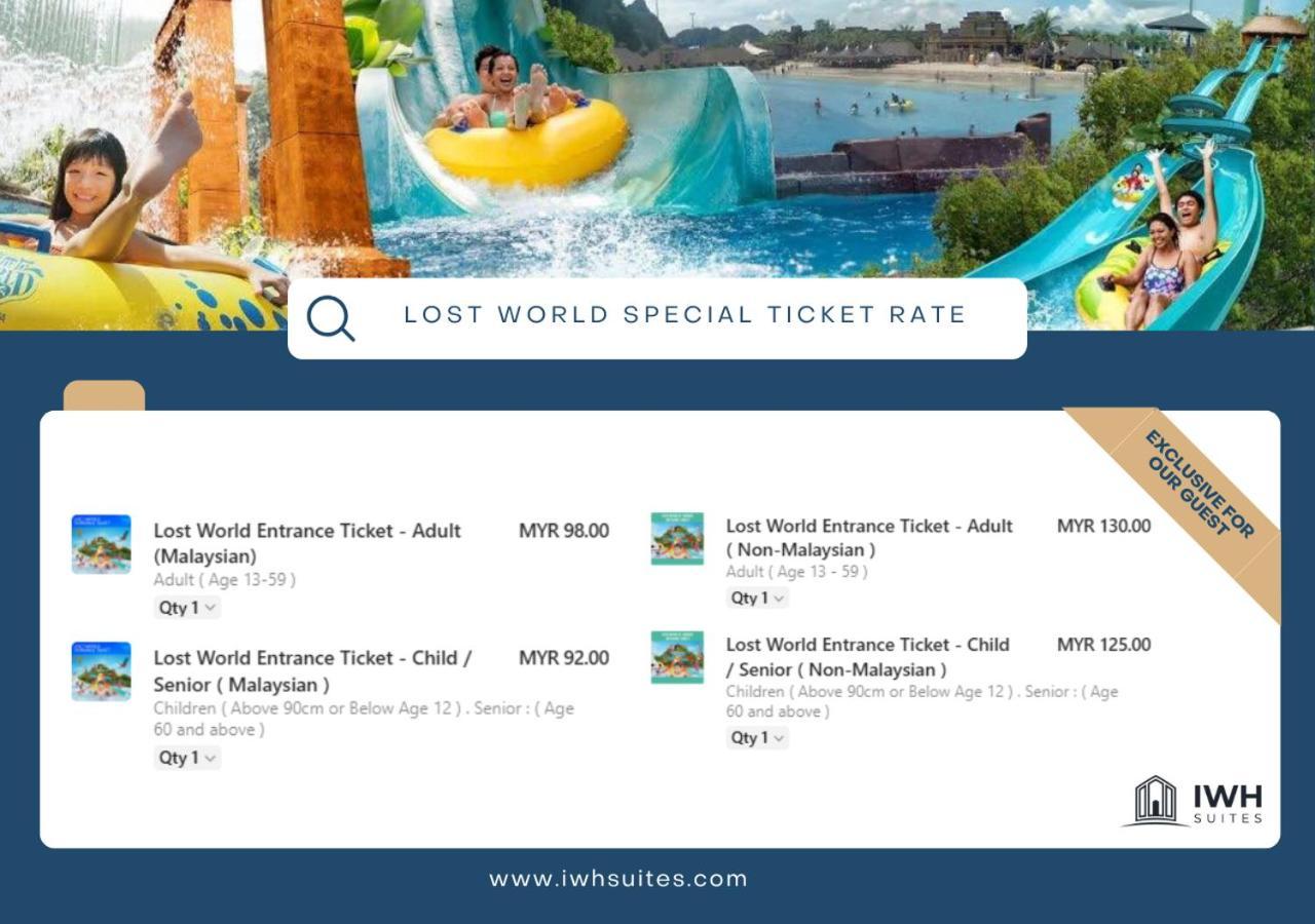 Ipoh Waterpark Manhattan Premium Suites By Iwh Suites Bagian luar foto